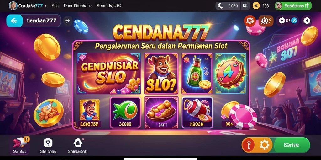 Gameplay menarik dari CENDANA777 dengan berbagai fitur slot yang seru.