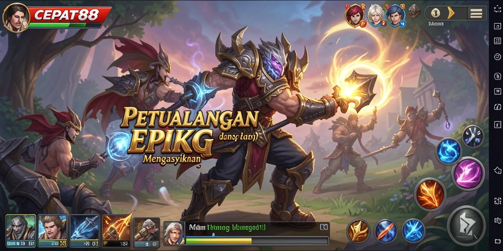 Gameplay menarik dan mendebarkan dalam <strong>CEPAT88</strong>