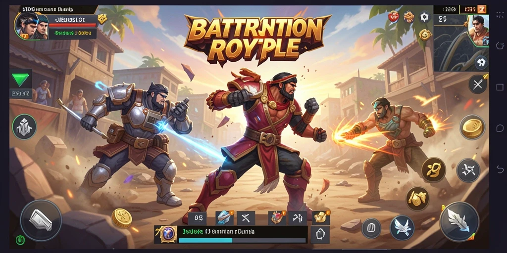 Tampilan aksi seru dalam gameplay JEJUSLOT yang mendebarkan.