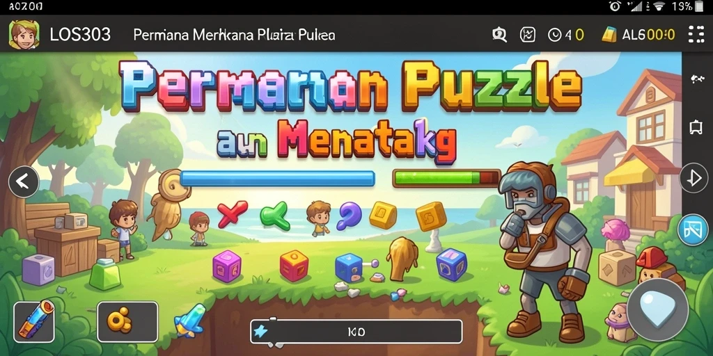 Tampilan gameplay menarik dari LOS303, menghadirkan tantangan Puzzle seru.