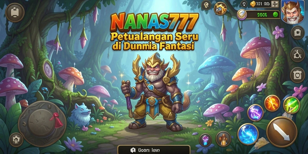 Tangkapan layar gameplay NANAS777 yang menampilkan petualangan seru.