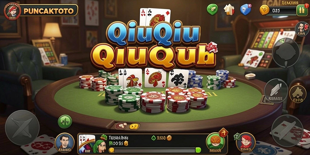 Gameplay seru QiuQiu di PUNCAKTOTO dengan grafis menarik.