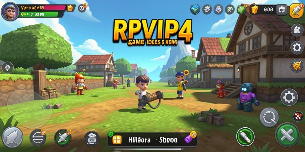 Tampilan gameplay RPVIP4 yang menarik dan interaktif.